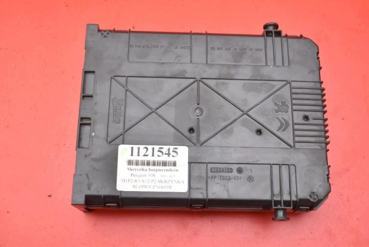 БЛОК ПРЕДОХРАНИТЕЛЕЙ BSI 9807054180-02 PEUGEOT 308 2 II T9 1.6 HDI 120 Л.С., фото 2