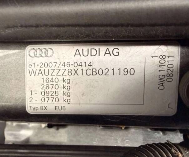 AUDI A1 S1 I 1 8X 3D ШТОРКА БЕЗОПАСНОСТИ AIRBAG ЛЕВЫЙ 8X3880741A, фото 8