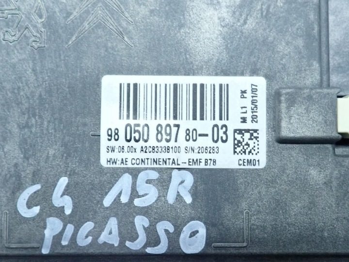 МАГНИТОЛА НАВИГАЦИЯ ЧЕЙНДЖЕР ЗАВОДСКОЙ ЕВРОПА CITROEN C4 PICASSO II 15 г., фото 4