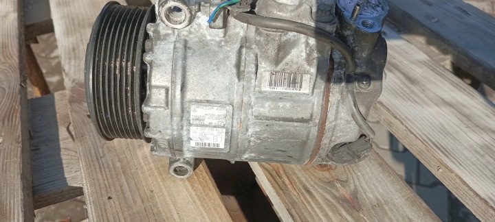 Mercedes W221 3.0 CDI OM642 компрессор кондиционера 002230811 447150-0846, фото 2