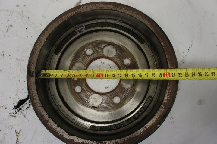 PU055 Hyundai I20 III 1.2i Барабан Тормозной Задний 584111S000, фото 5