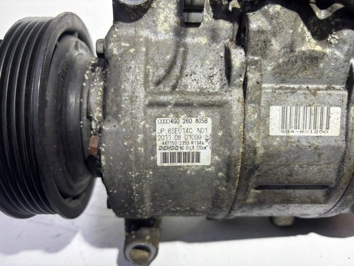 Компрессор кондиционера Audi A6 S6 C7 4G 3.0 TDI V6 4G0260805B, фото 5