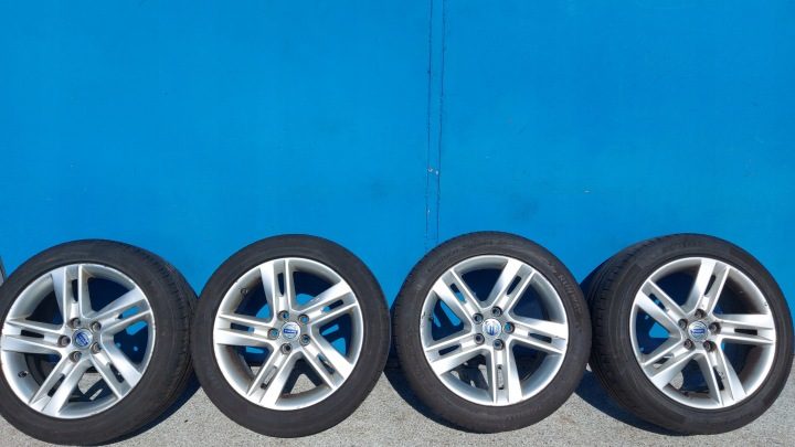 VOLVO S60 II V60 I ЛИТЫЕ ДИСКИ 17'' КОЛЕСА ЛЕТО 4 шт. 31381412, фото 1