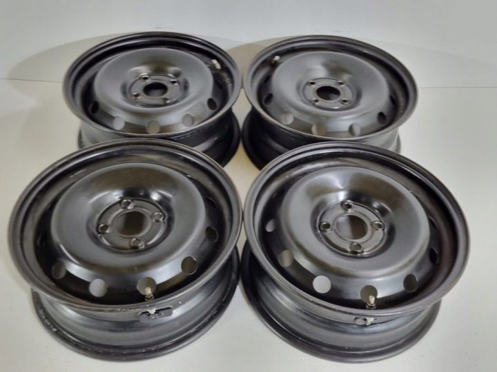 4× Штампованный диск Renault OE 6.0" x 15" 4x100 ET 50, фото 2