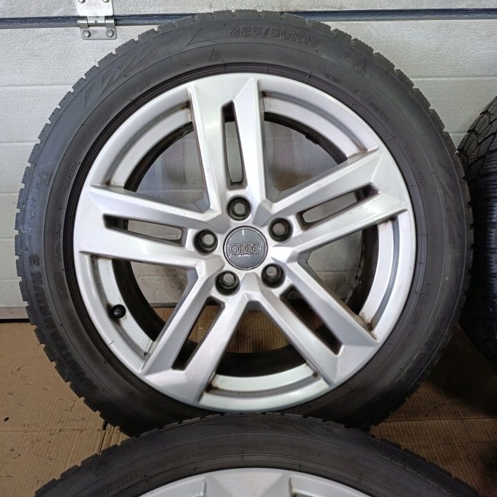 КОЛЕСА ДИСКИ 7J 17" 5x112 ET42 AUDI A3 A4 A5 A6 VW SKODA 8W0601025P ЗИМНИЕ, фото 5