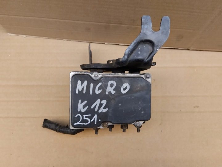 ГЛАВНЫЙ ТОРМОЗНОЙ ЦИЛИНДР ABS NISSAN MICRA K12 1.2 16V 0265231341 47660-AX600, фото 5