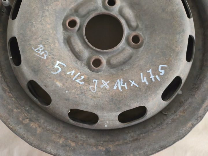 Штампованный диск Ford OE 5.5" x 14" 4x108 ET 47,5, фото 2