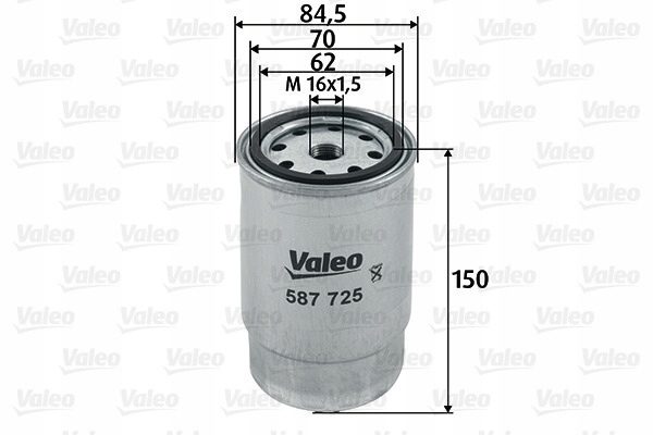 Valeo 587725 Топливный фильтр, фото 2