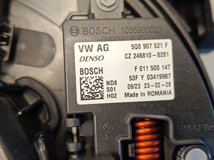 SKODA SUPERB 3 УНИВЕРСАЛ 2.0 TDI 147 кВт 2023 г. КОМБАЙН ОТОПИТЕЛЬ 5WB816001A, фото 11