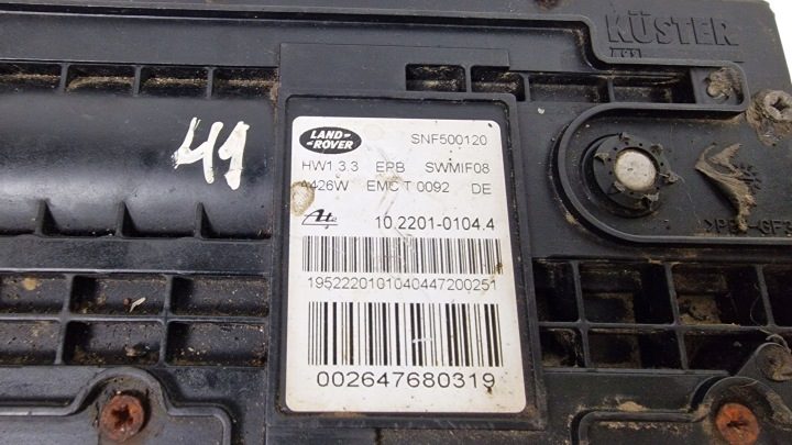 LAND RANGE ROVER РУЧНОЙ ТОРМОЗ ЭЛЕКТРИЧЕСКИЙ SNF500120 A426W EMC T 0092, фото 2