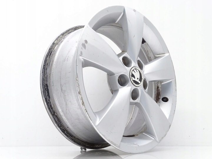 ДИСК КОЛЕСО ЛИТОЙ ДИСК R15 SKODA RAPID I 5J FABIA III 5X100 6J ET38 5JA601025, фото 1