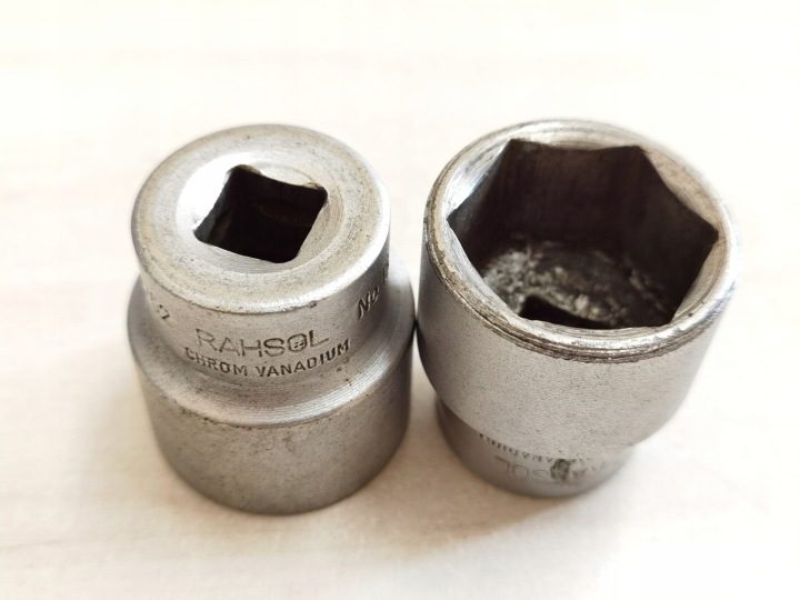 Насадка 1/2" 6-kątna RAHSOL No.15 30 мм, фото 1