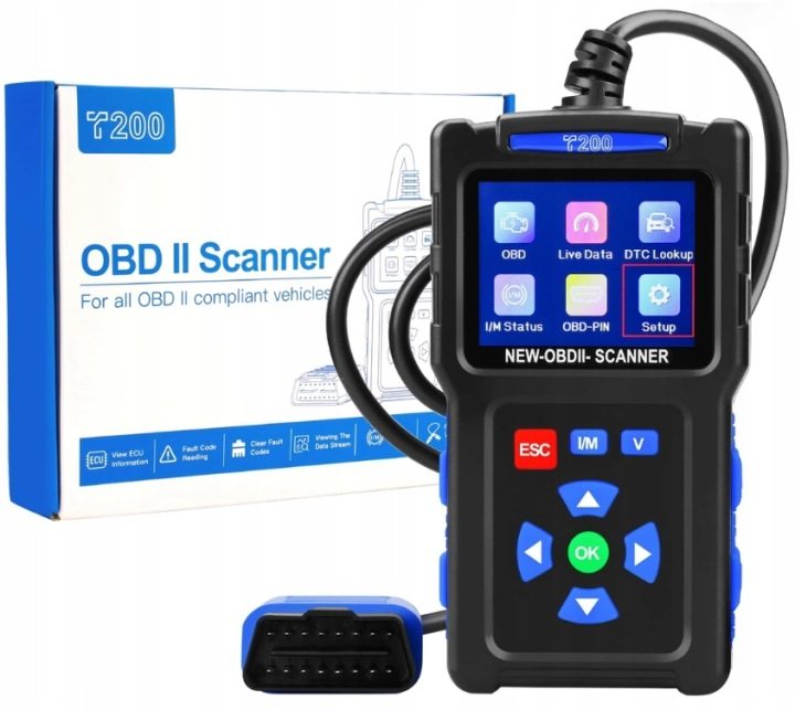 ТЕСТЕР СКАНЕР ИНТЕРФЕЙС ДИАГНОСТИЧЕСКИЙ OBD2 JDIAG T200, фото 1
