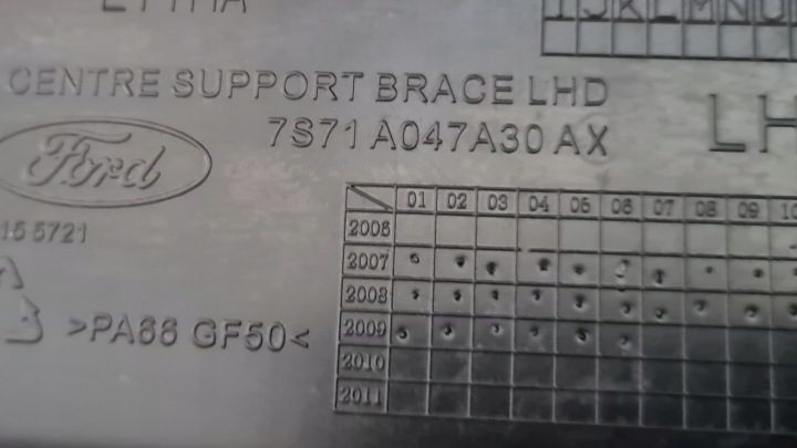 КРЕПЛЕНИЕ ПЕПЕЛЬНИЦЫ FORD MONDEO MK4 OE 7S71A047A30, фото 3
