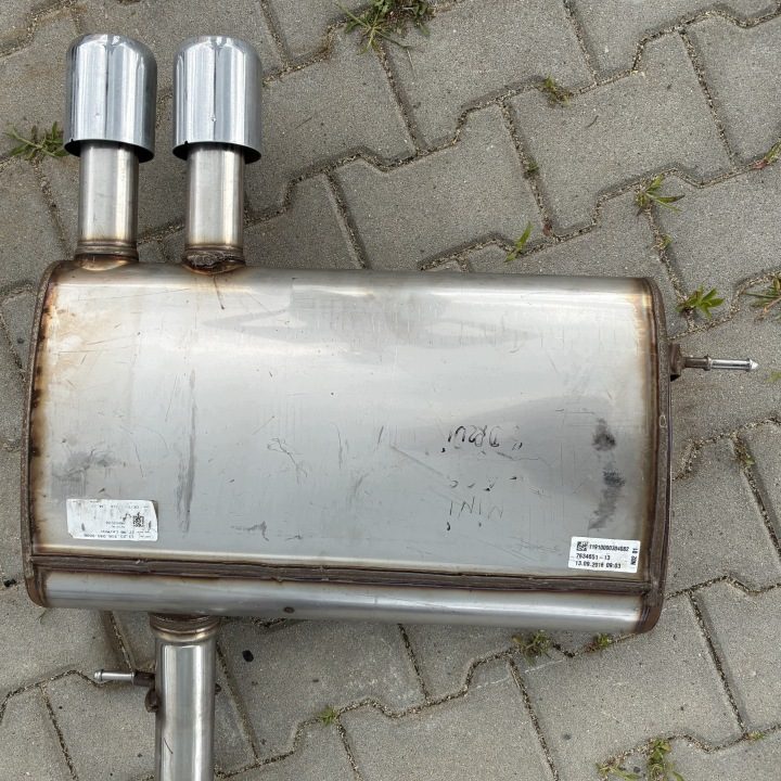 ВЫХЛОПНАЯ СИСТЕМА ГЛУШИТЕЛЬ MINI F55 F56 F7 КАТАЛИЗАТОР В СБОРЕ 2.0i 13-24r, фото 2