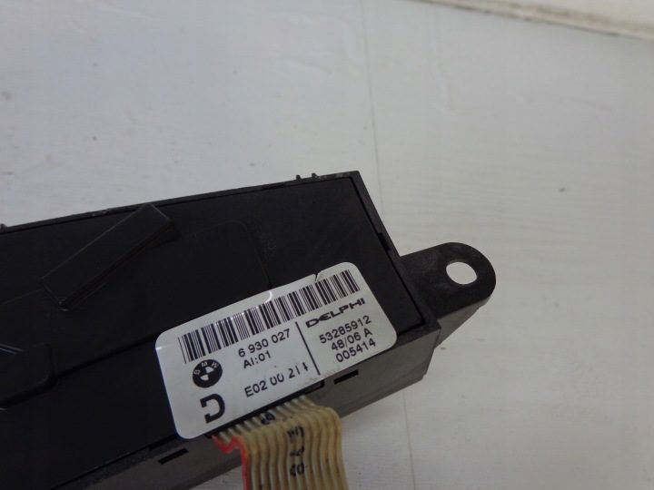 BMW 7 E65 E66 ПАНЕЛЬ ПЕРЕКЛЮЧАТЕЛЬ РЕГУЛИРОВКИ СИДЕНЬЯ ЛЕВЫЙ ПЕРЕДНИЙ 6930027, фото 4