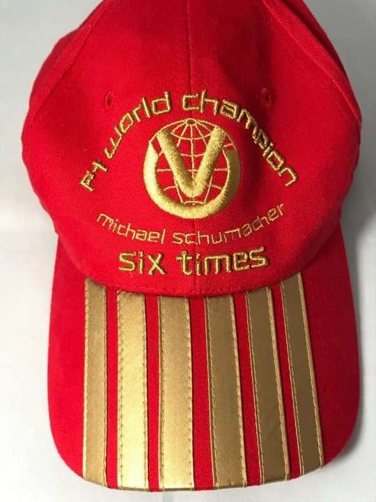 Czapka Ferrari Schumacher F1 Six Times оригинальный, фото 1