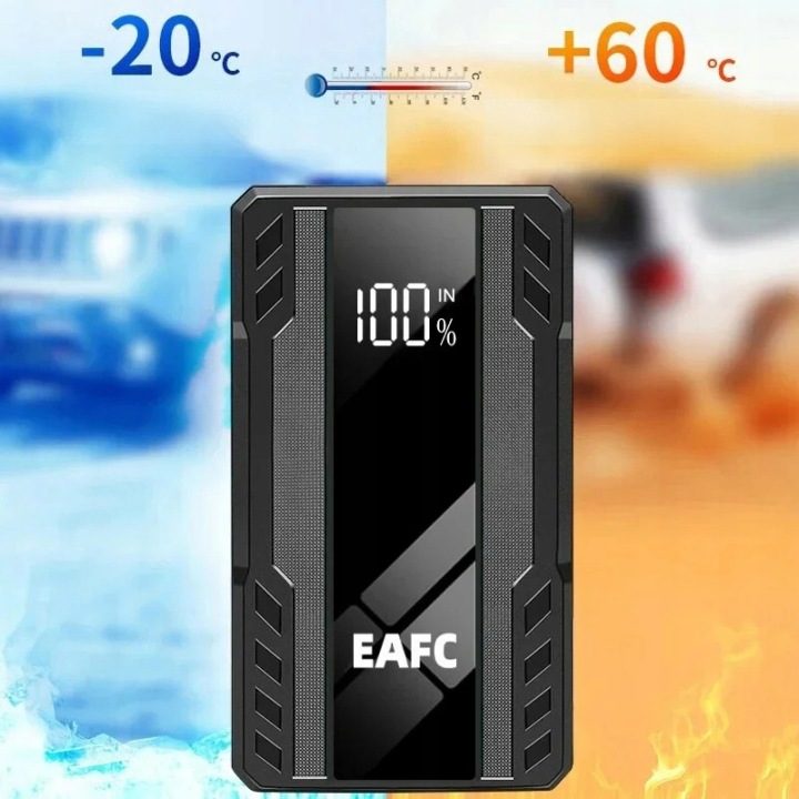 Стартер автомобильный 3w1 Jump 1000A 12V Повербанк Фонарик LED, фото 4
