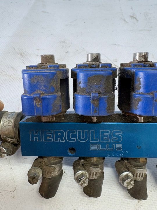 ФОРСУНКИ ГАЗА МОЛДИНГ ГБО HERCULES BLUE 67R-011030 110R-011087 4 цил., фото 2