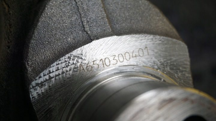 MERCEDES W204 2.2 CDI 10 г. 170 л.с. 651911 коленвал A6510300401, фото 10