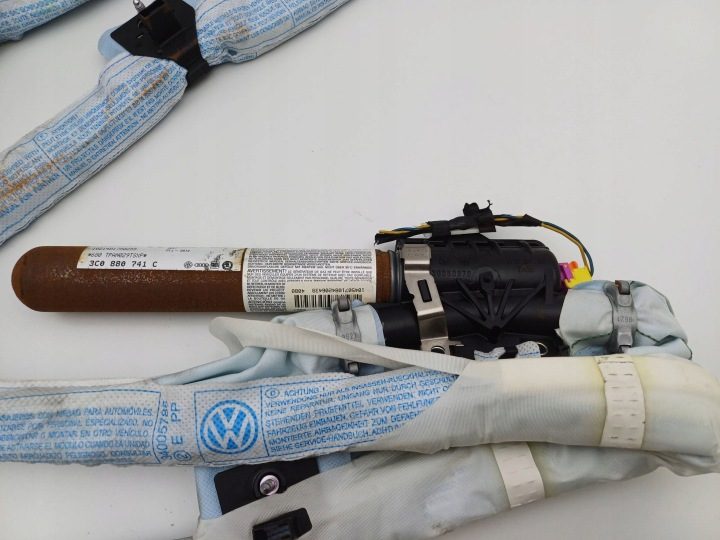 ШТОРКА БЕЗОПАСНОСТИ AIRBAG ЛЕВЫЙ VW PASSAT B6 УНИВЕРСАЛ 3C0880741C NR33, фото 4
