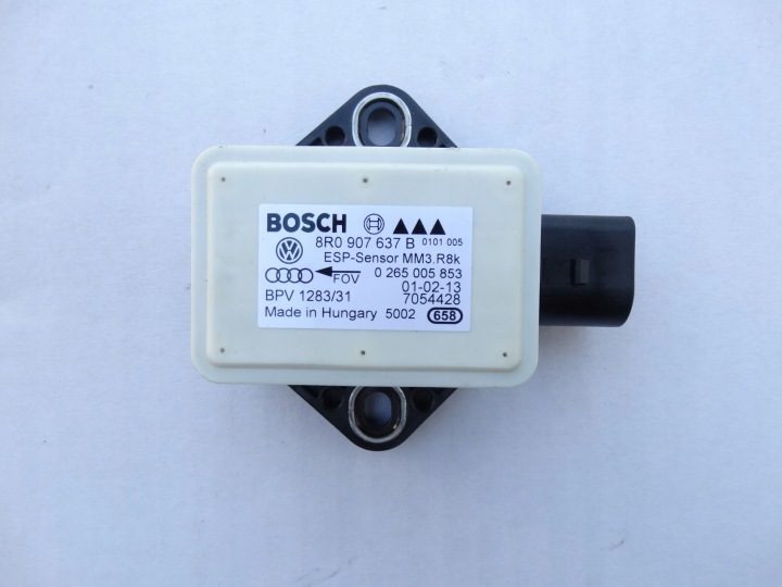 МОДУЛЬ ДАТЧИК ESP 8R0907637B AUDI A4 B8 РЕСТАЙЛИНГ A5 8T Q5 8R ОРИГИНАЛ, фото 1