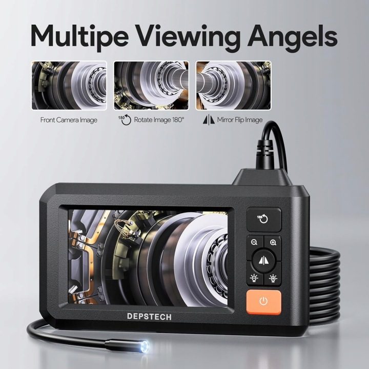 КАМЕРА ЭНДОСКОПИЧЕСКАЯ С ŚWIATŁEM LED DEPSTECH DS300 4.3" 1080p КАБЕЛЬ 5M, фото 6