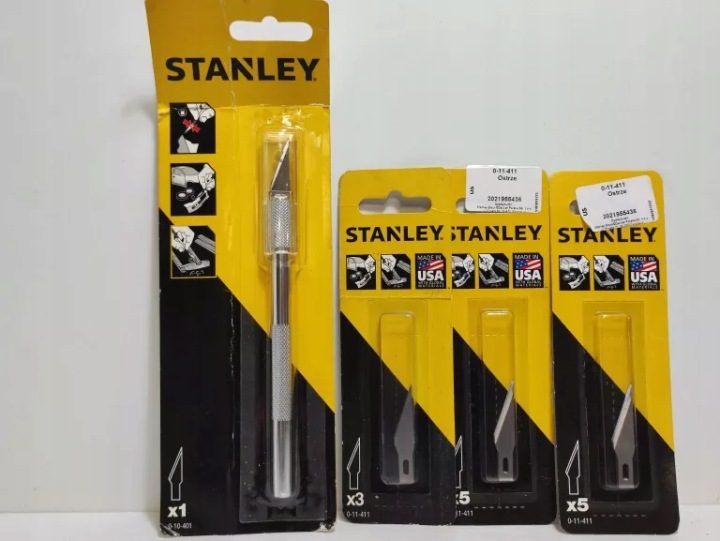 Stanley нож Hobby металлический Skalpel 120 мм 0-10-401, фото 1