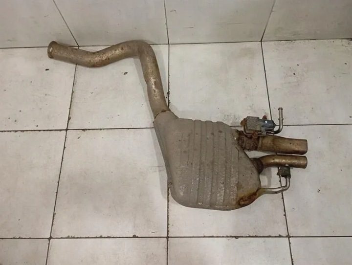 Глушитель выпускной Mercedes C Класс W205 A2054904502 M177 - Выхлоп AMG -, фото 7