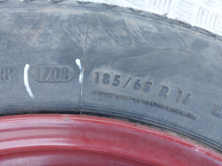 59. КОЛЕСО ЗАПАСНОЕ ДОКАТКА RENAULT LAGUNA III 5x114.3 185/65/16 ET33, фото 4
