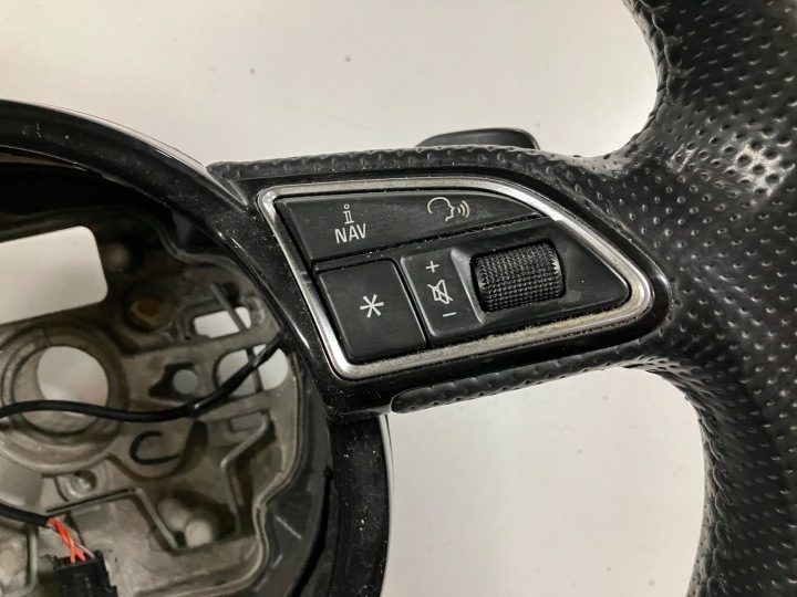 Руль мультифункциональный лепестка кожа S-line Audi A6 C7 4G 8X0419091M, фото 4