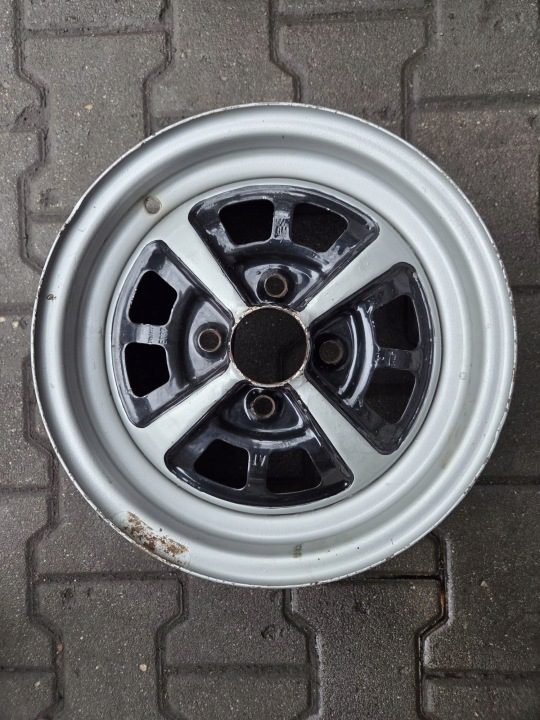 Штампованный диск Opel OE 5552A 5.5" x 13" 4x100 ET 37, фото 2