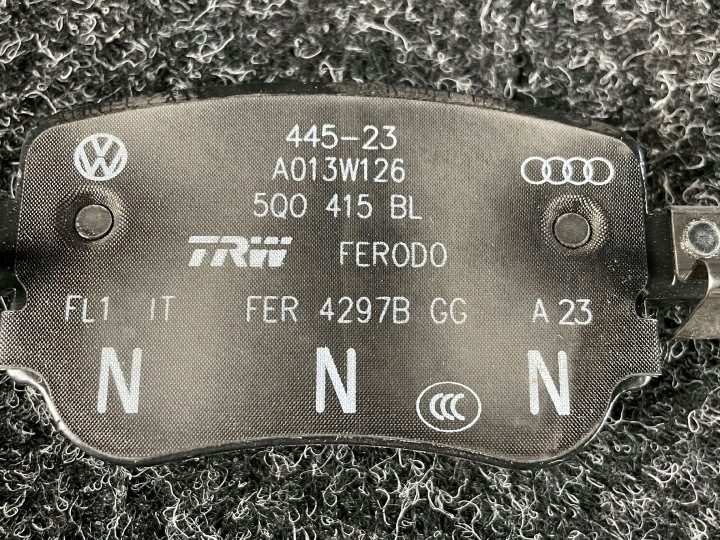 VW AUDI SEAT SKODA КОЛОДКИ ТОРМОЗНЫЕ КОМПЛЕКТ 5Q0698451AL, фото 4
