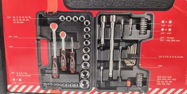Комплект торцевых головок TOP TOOLS 5902062037688, фото 6