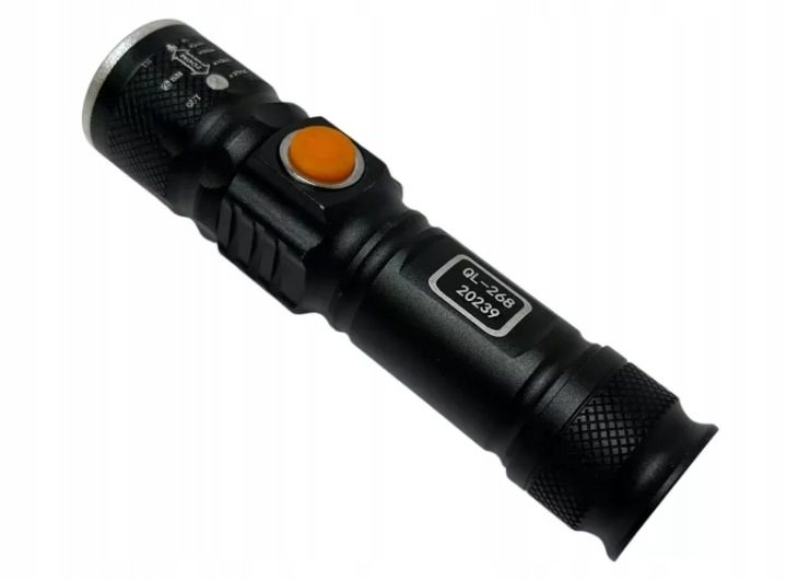 ФОНАРИК ŁADOWANA USB 20239, фото 4