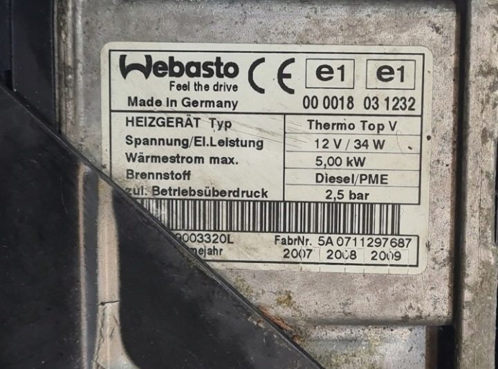 WEBASTO MERCEDES R КЛАСС W251 A2515001898, фото 8