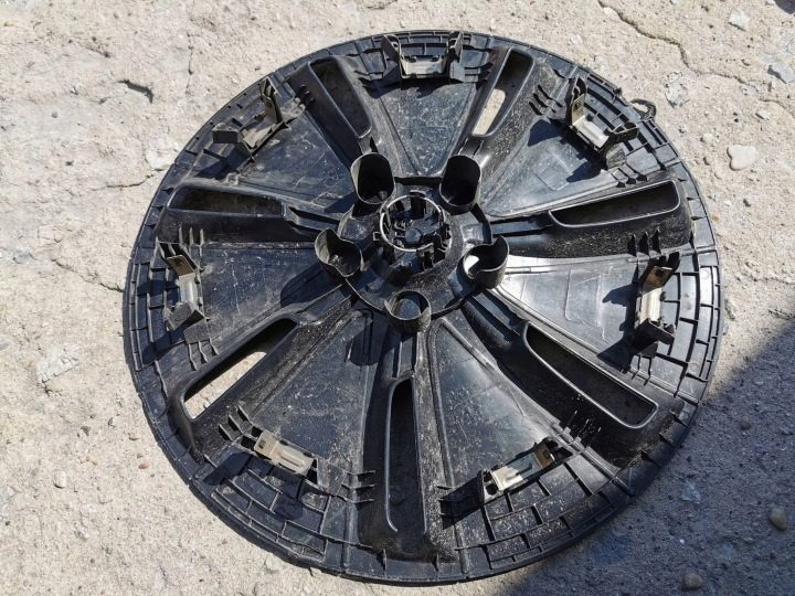 Колпак Tesla Оригинальный 19" серебристый, фото 3