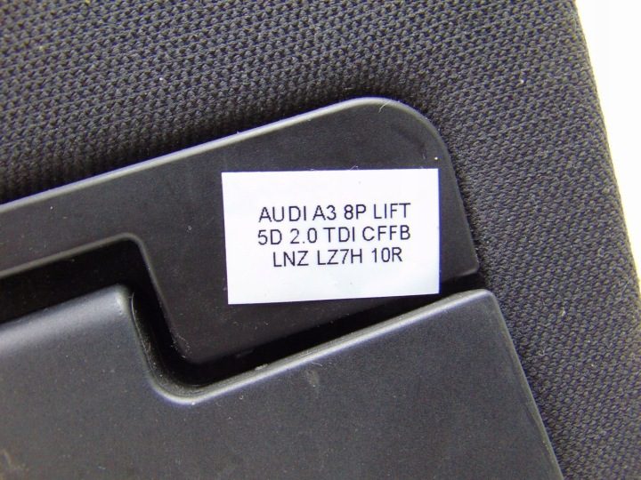 ПОЛКА БАГАЖНИКА ЗАДНЯЯ СЕТКА AUDI A3 8P SB 5D РЕСТАЙЛИНГ, фото 4