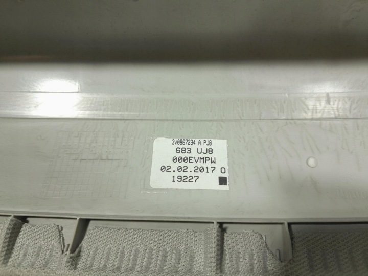 SKODA SUPERB III НАКЛАДКА СТОЙКИ А ПРАВАЯ ПЕРЕДНЯЯ 3V0867234A, фото 5