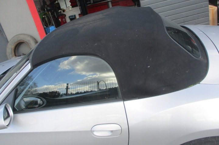 КРЫША В СБОРЕ ТКАНЬ ОБШИВКА СТЕКЛО КАРКАС BMW Z4 I РЕСТАЙЛИНГ E85 2008, фото 1