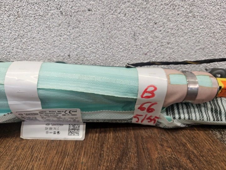ШТОРКА БЕЗОПАСНОСТИ ЛЕВАЯ AIRBAG VW VOLKSWAGEN GOLF VII РЕСТАЙЛИНГ 5G0 5G4880741E, фото 3