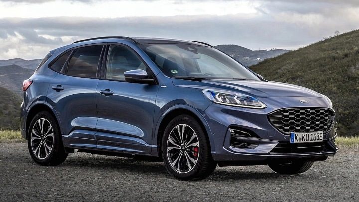 Ford Kuga III MK3 2.5 гибрид 2021 патрубок охлаждения, фото 3