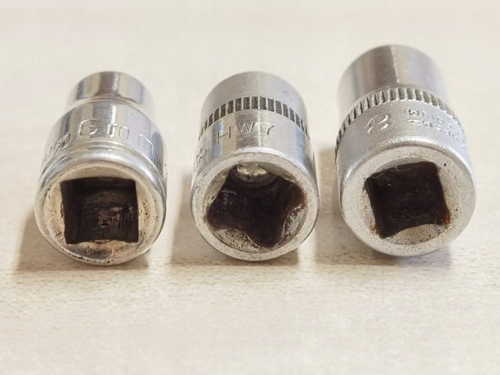 Набор головок 1/4" 6-kątnych 6,7,8 мм, фото 3