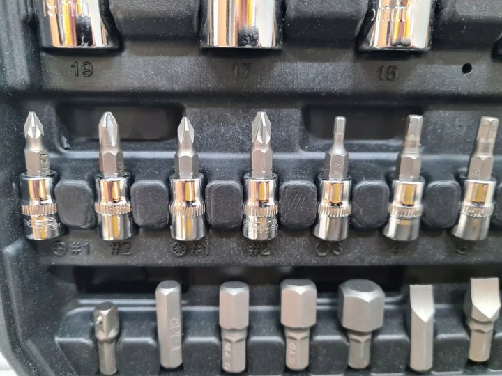 Комплект инструментов Neo Tools 1/2" 1/4" 90 элементов | 10-180, фото 8