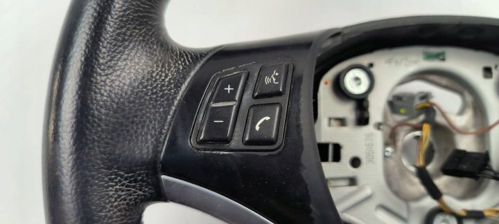 РУЛЬ МУЛЬТИФУНКЦИОНАЛЬНЫЙ КОЖА 9123288 BMW 3 E90 E92 06 г., фото 5