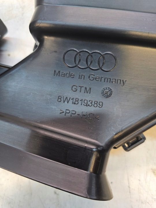 КАНАЛ ТОННЕЛЬ ВОЗДУШНЫЙ AUDI A4 B9 8W1819389, фото 5
