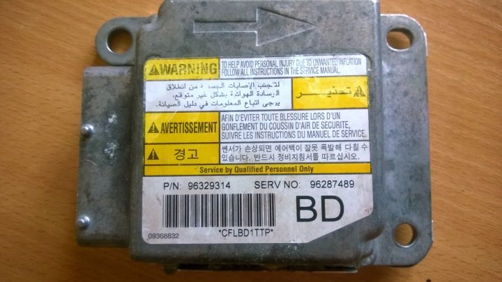 96329314 Модуль датчик airbag DAEWOO NUBIRA II, фото 1