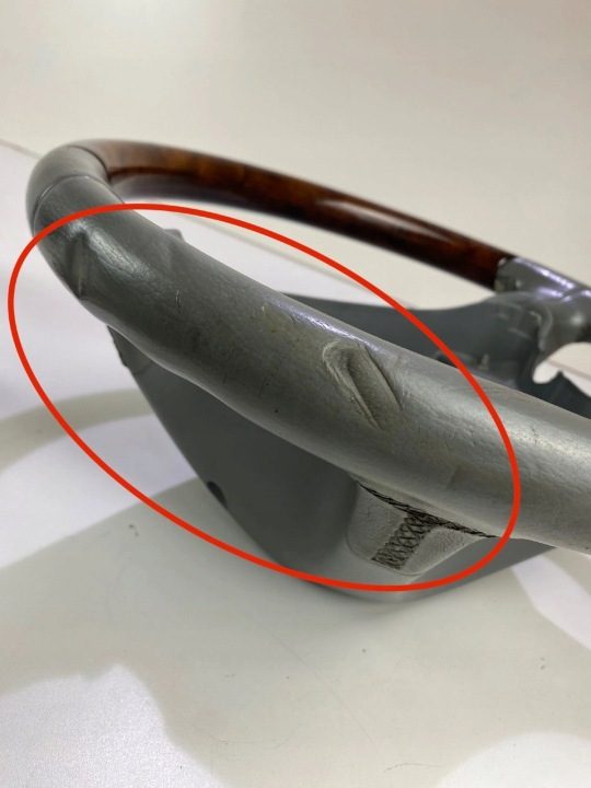 РУЛЬ КОЖА ДЕРЕВО СВЕТЛОЕ MERCEDES SL R230 A230460, фото 7