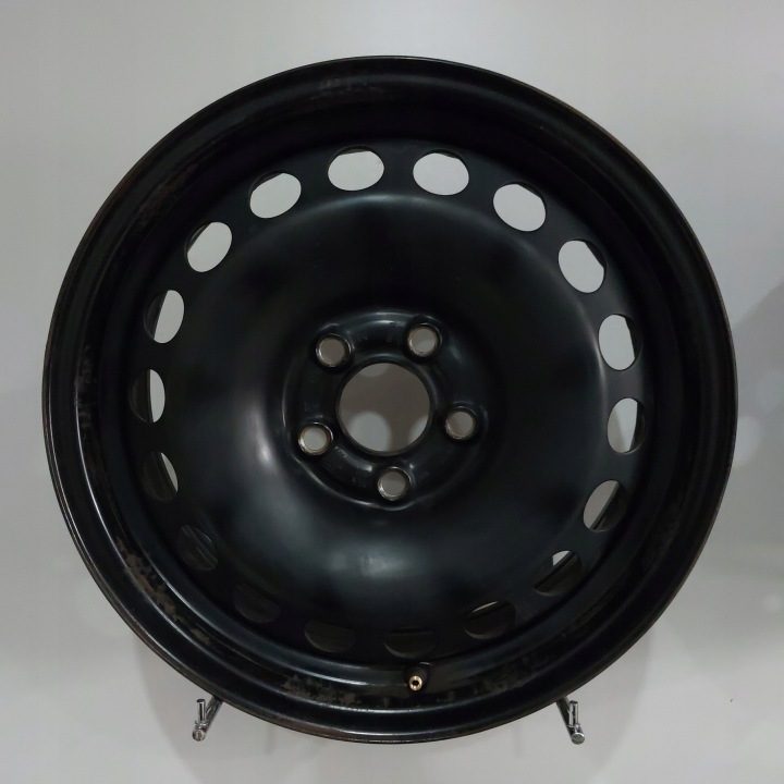 4× Штампованный диск Volkswagen OE 5.5" x 15" 5x100 ET 40, фото 2