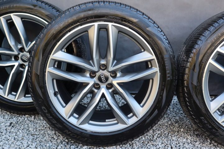 Колеса Диски Audi OEM Q7 SQ7 RS 9,5x 21 дюймов ET31 4M0601025T Зима Зимняя, фото 5